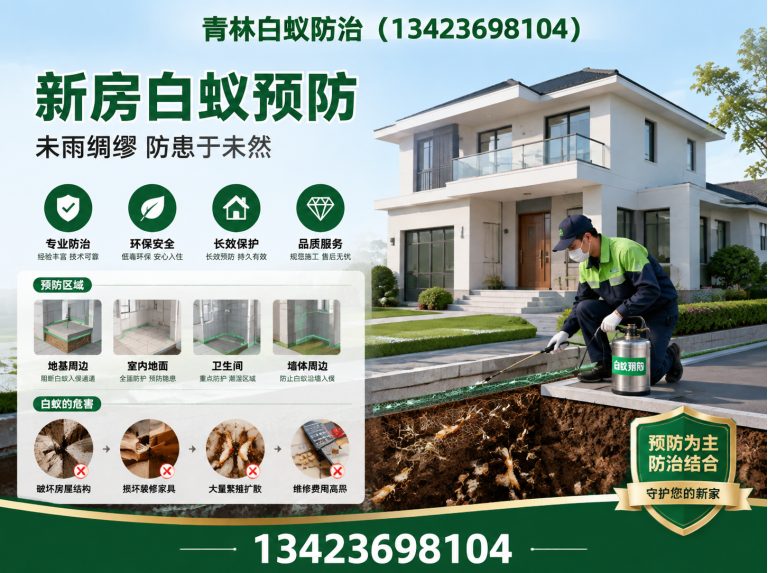 白云区家庭白蚁防治展示图
